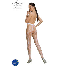 Passion - Bodystocking Eco Collection Eco S007 Blanc